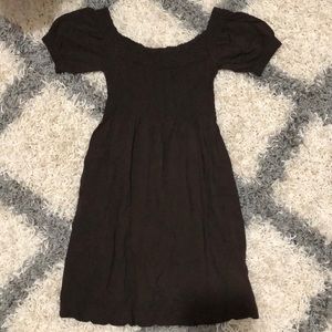 Longer Dark Brown Shirt